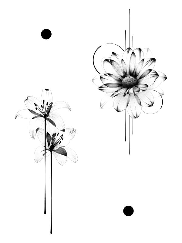 Abstract Flowers