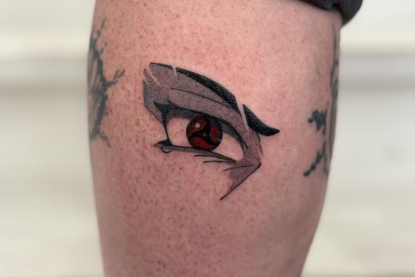 Fineline Custom Naruto Sharingan Tattoo