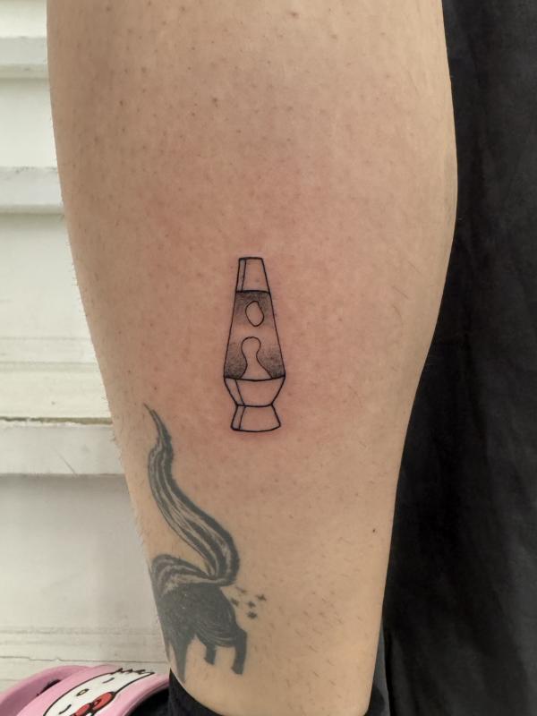 Fineline Lava Lamp Tattoo