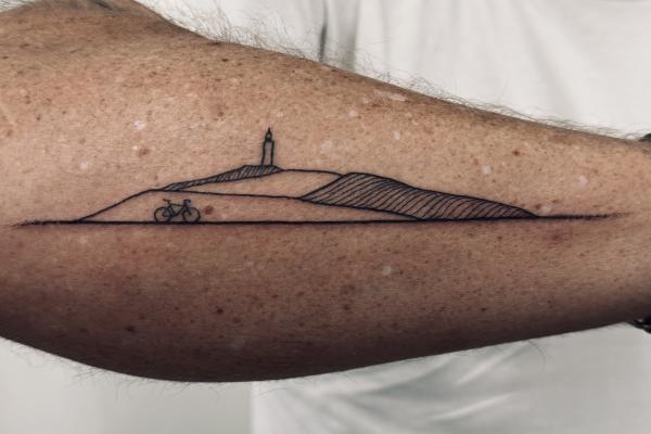 Fineline Mt Ventoux Tattoo