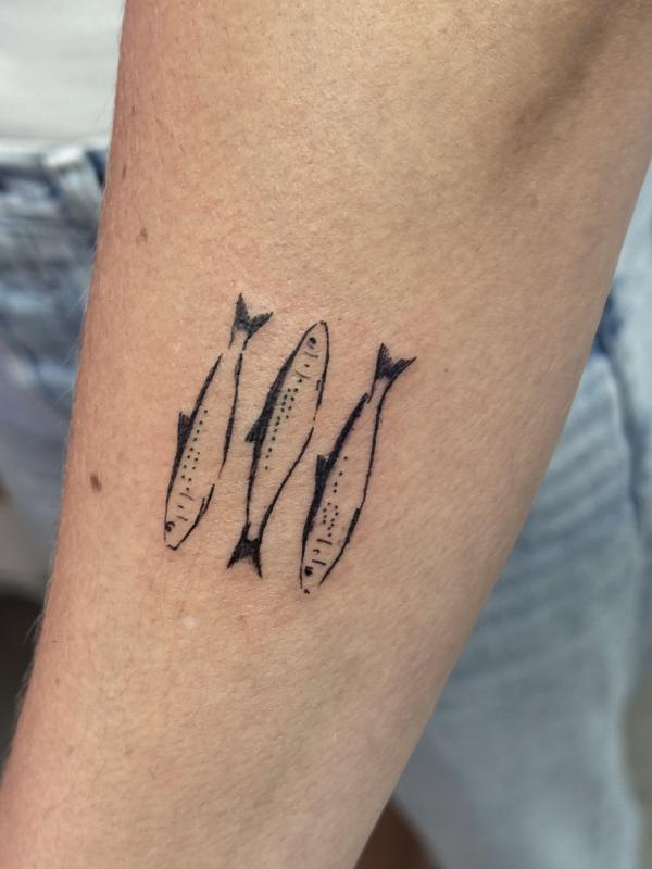 Fineline Tattoo Herring