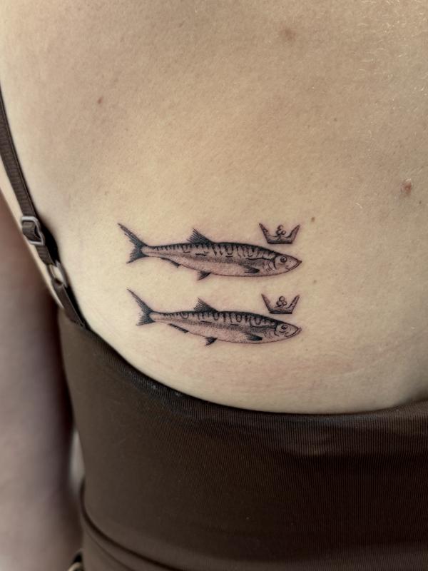 Microrealism Tattoo Scheveningen Herring