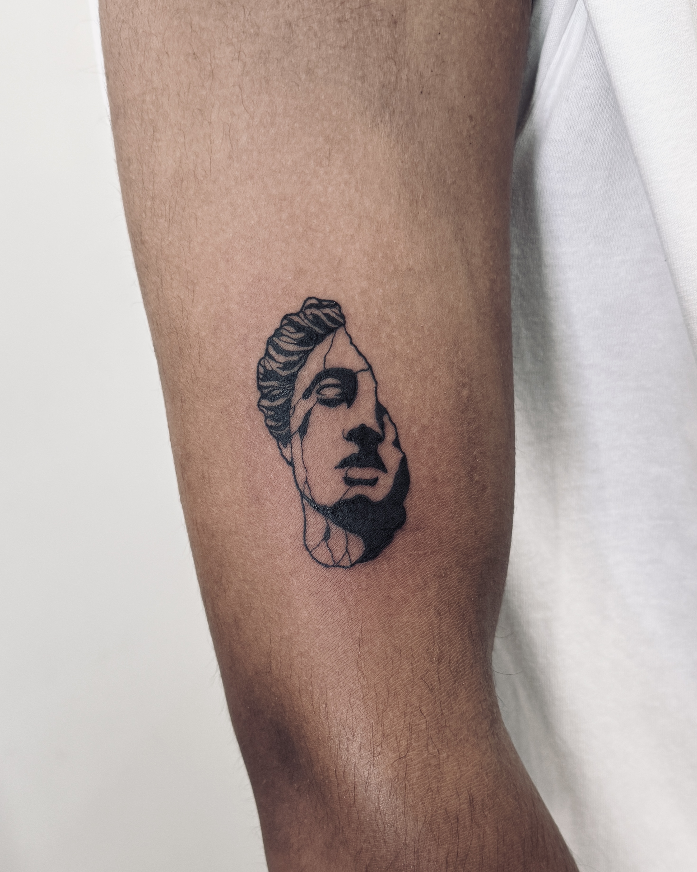 Blackwork David Tattoo