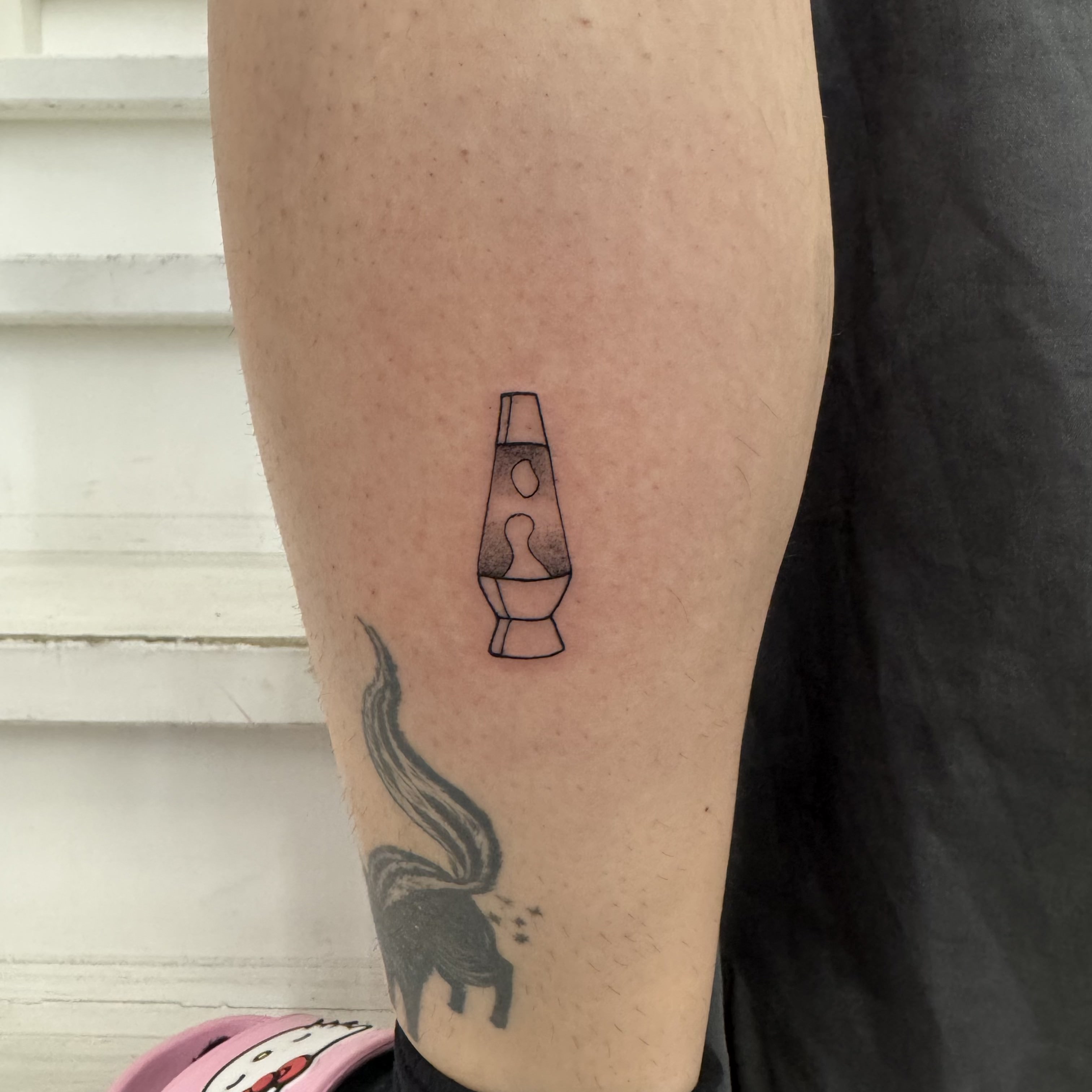 Fineline Lava Lamp Tattoo