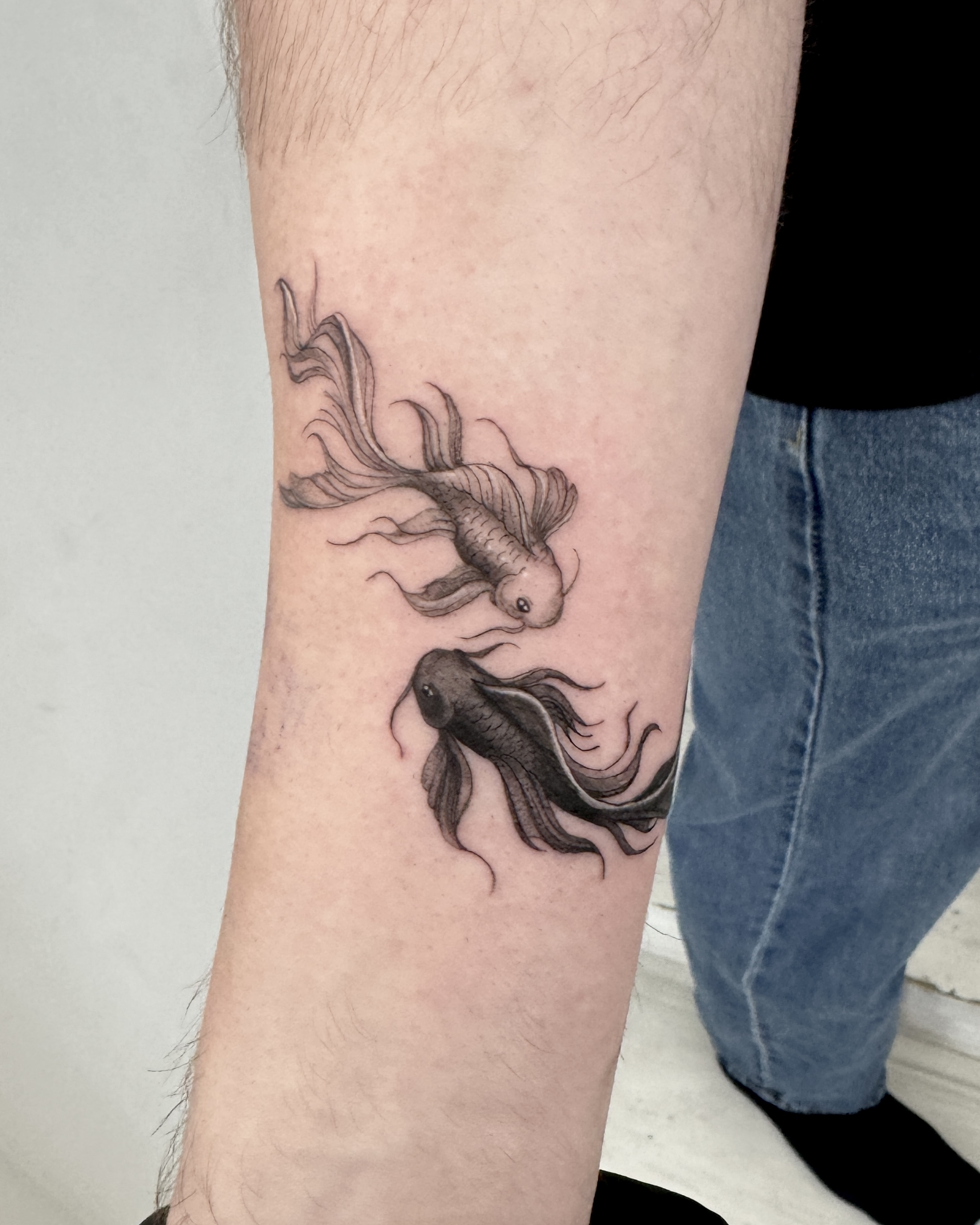 Fineline Microrealism Koi Fish