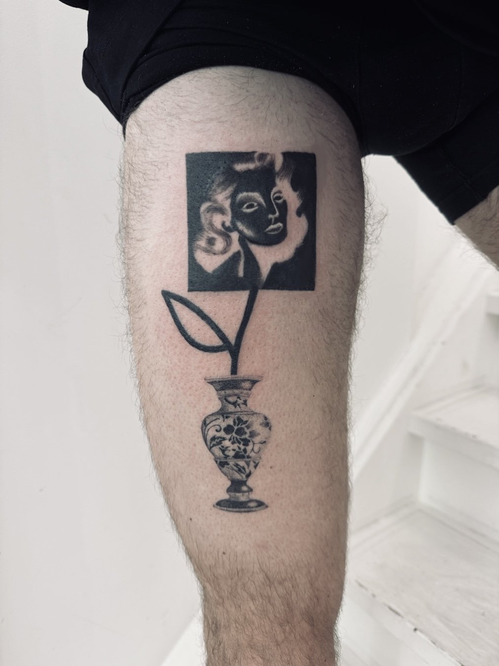 Flower Lady in a Vase